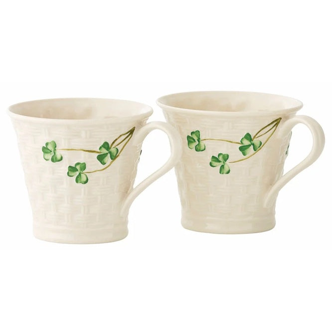 Basketweave Mug - Pair