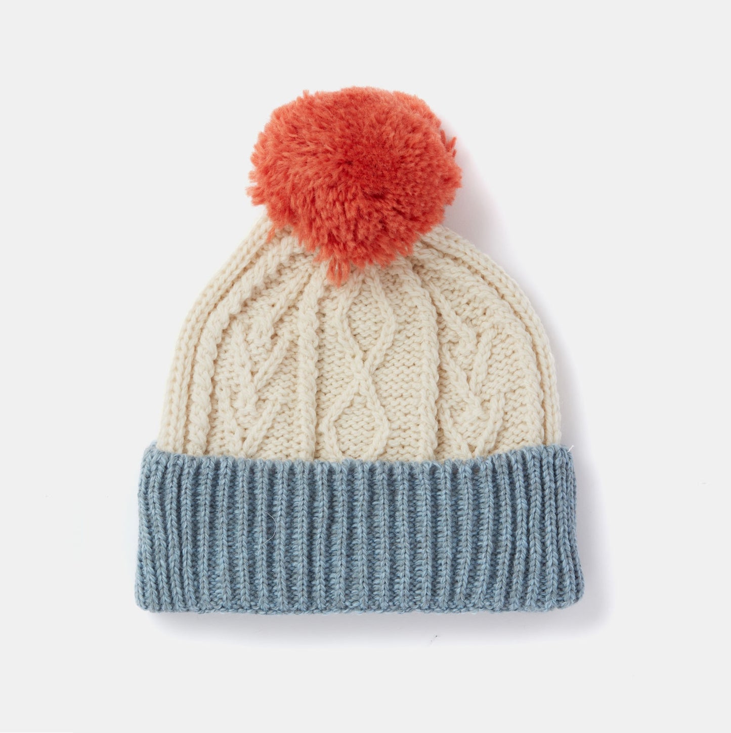 Child's Merino Pom Pom Hat