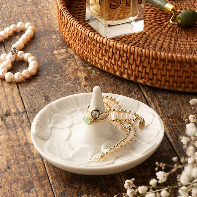Hydrangea Ring Dish