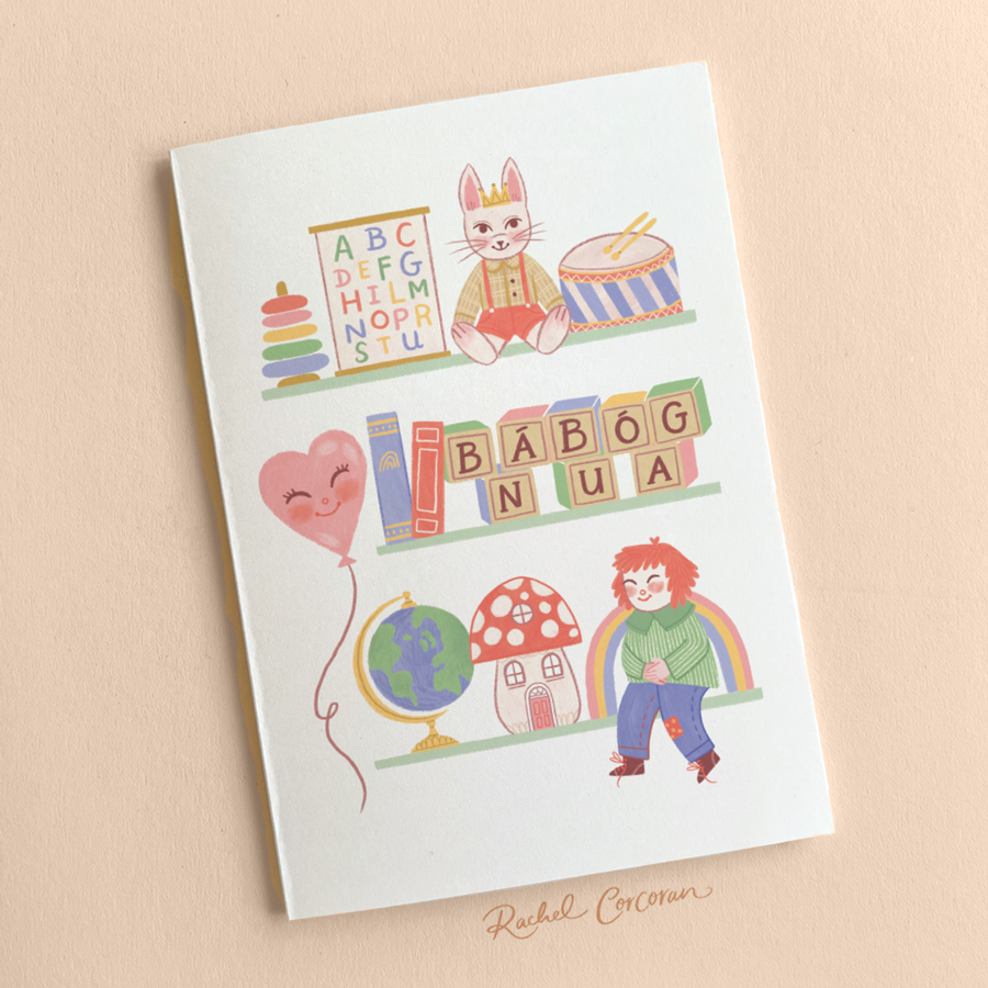 Bábóg Nua New Baby Card