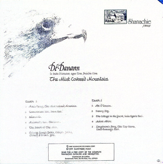 De Danann - The Mist Covered Mountain LP VG+/VG+