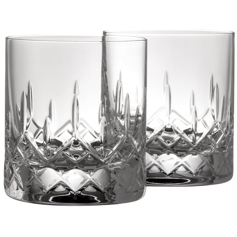 Longford Old Fashioned Crystal Glasses - Pair