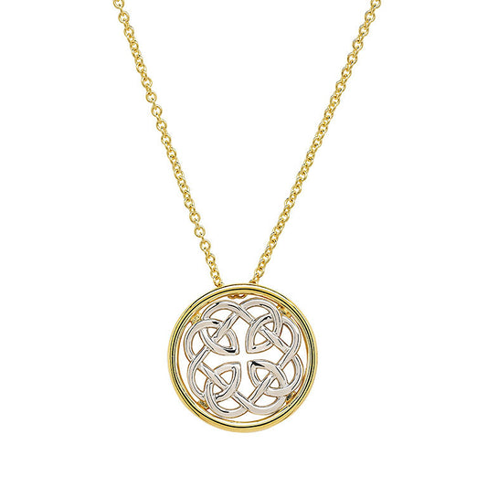 Gold Vermeil Celtic Knot Necklace