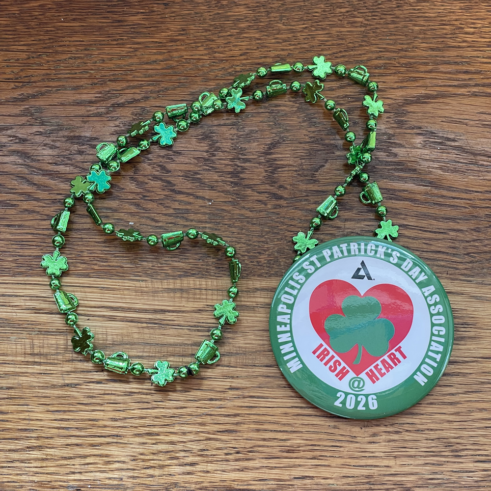 Annual Minneapolis St. Patrick's Day Association Button (Not Sold Out - In Store Only)
