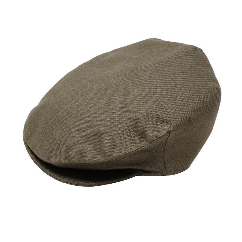 Irish Vintage Cap - Khaki Linen