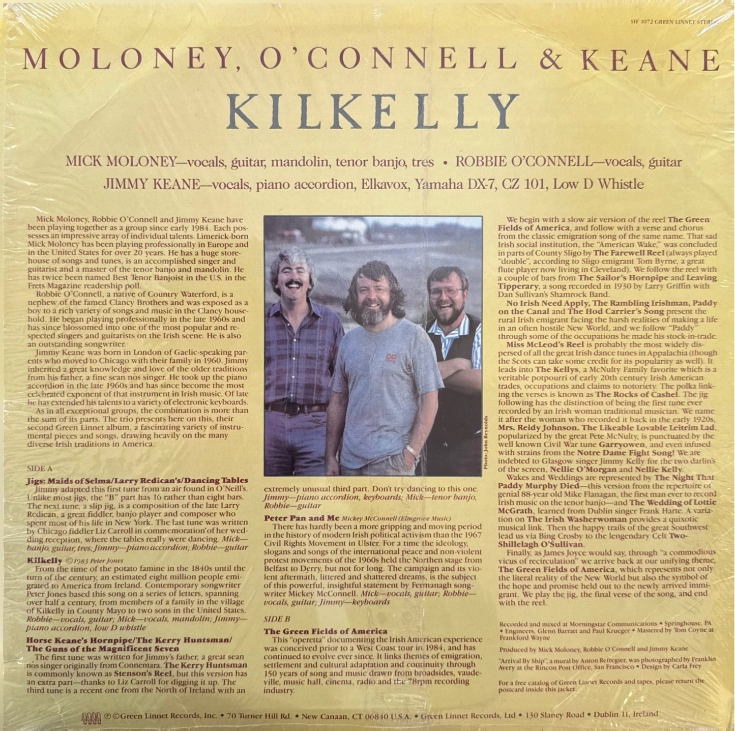 Moloney, O'Connell & Keane - Kilkelly LP VG+/VG