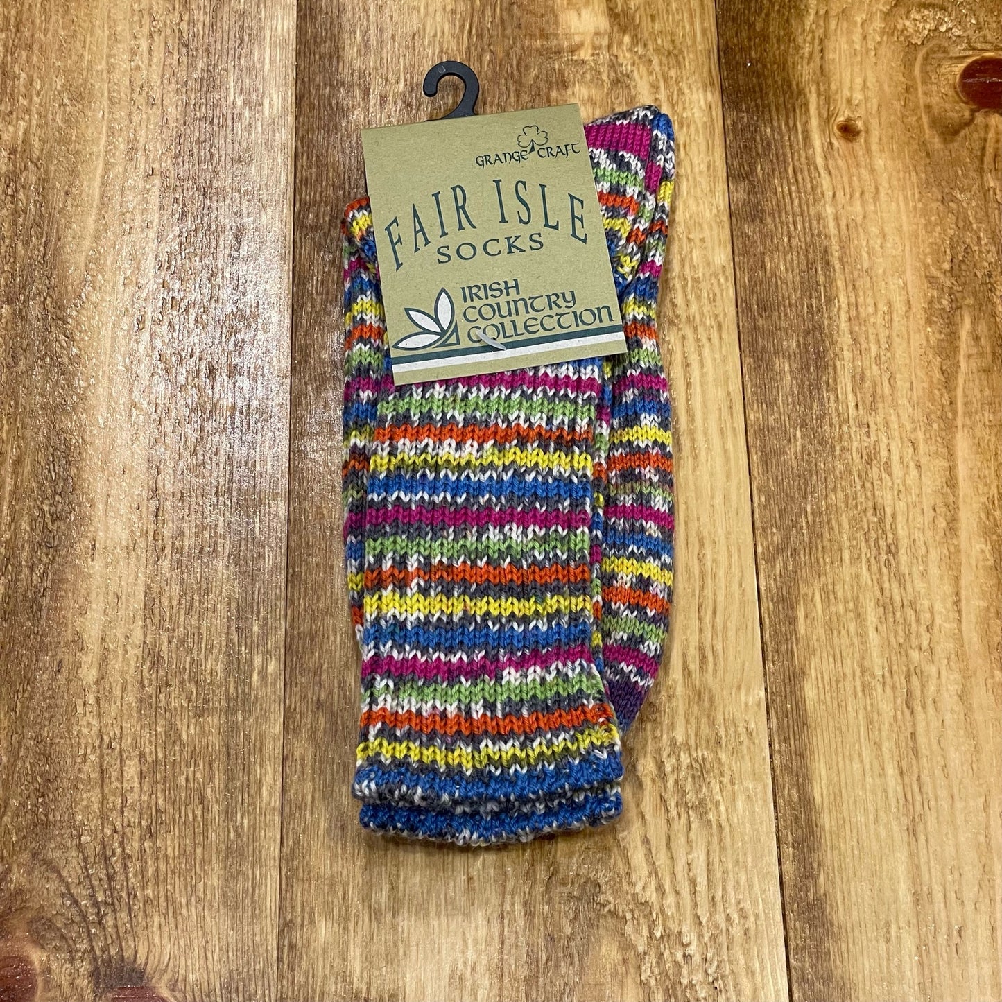Medium Fair Isle Socks