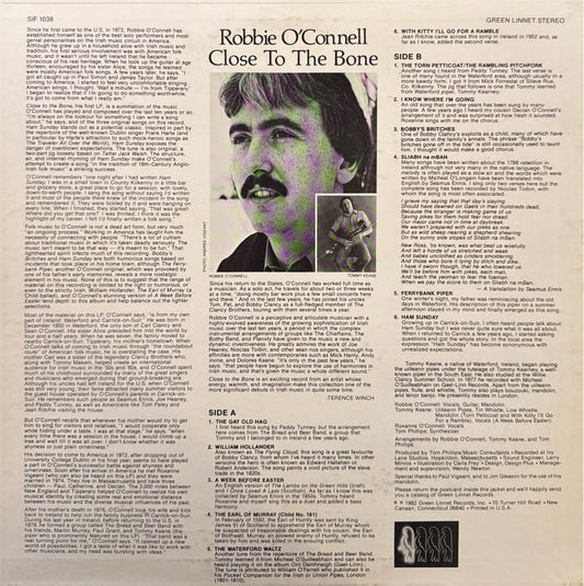 Robbie O'Connell - Close to the Bone LP VG/VG+