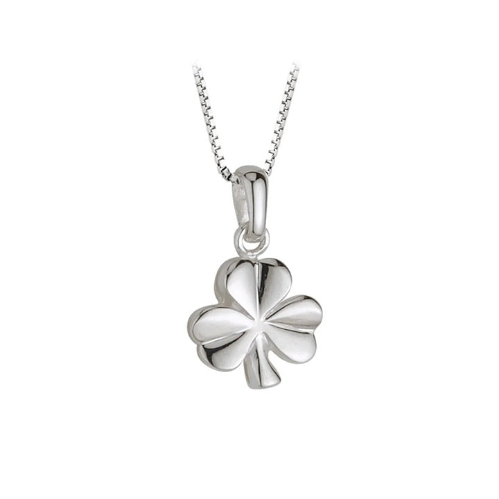 Sterling Silver Shamrock Necklace