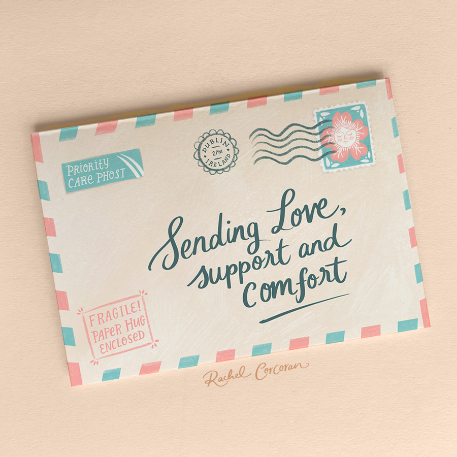 Sending Love, Support, Comfort Card