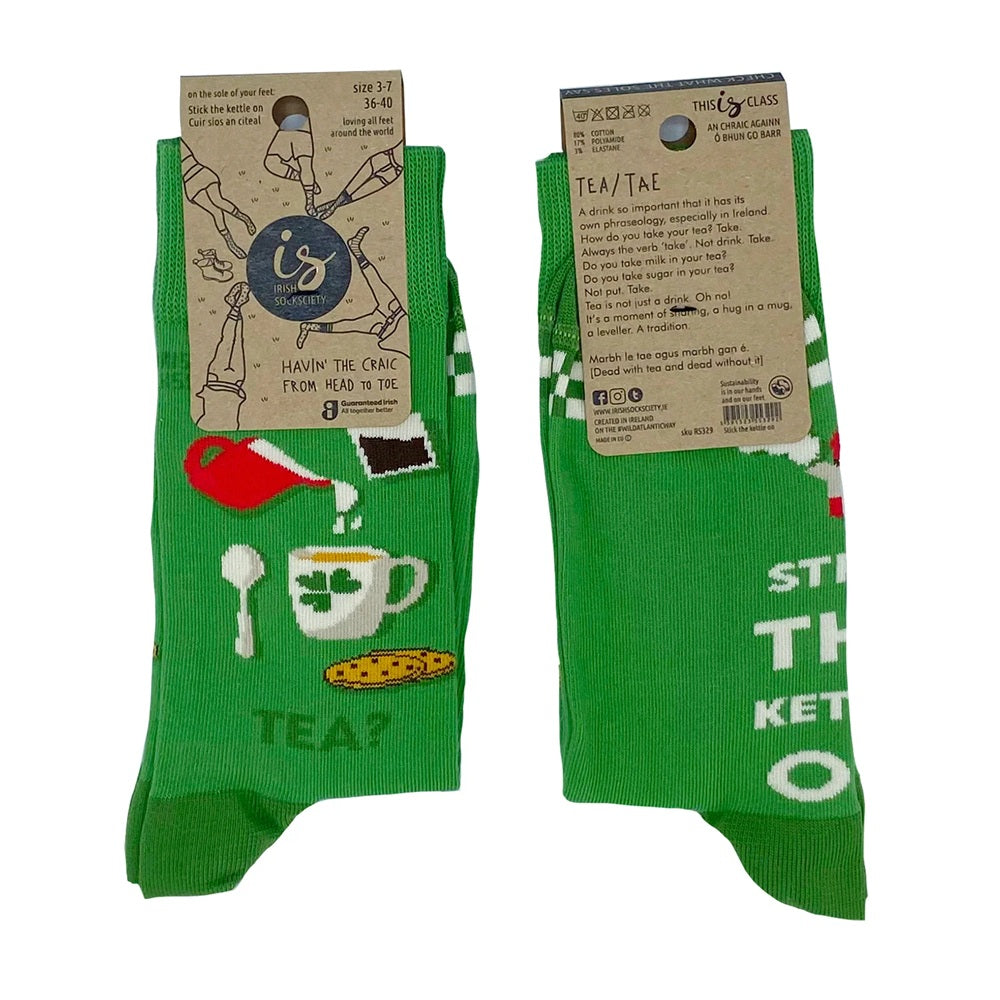 Stick The Kettle On Socks