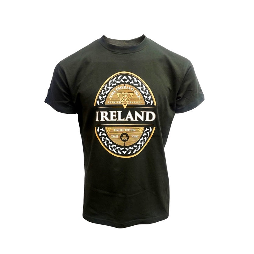 Ireland Emerald Isle Label T-shirt