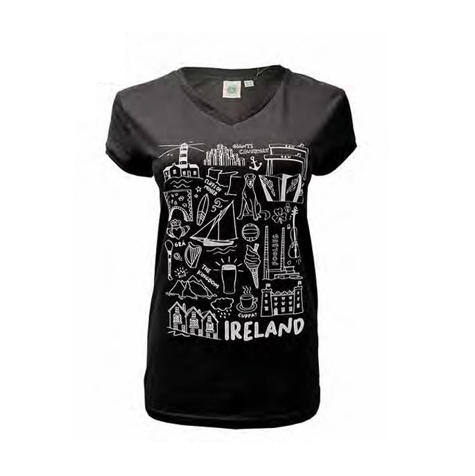 Ireland Doodle T-Shirt