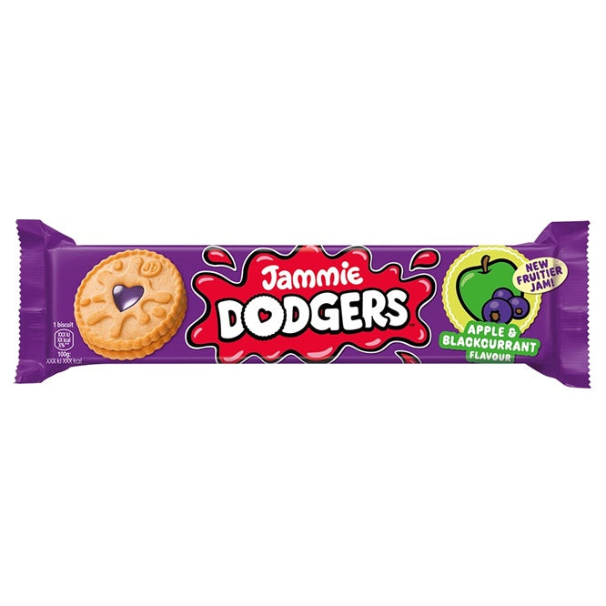 Burtons Jammie Dodgers - Apple & Blackcurrant