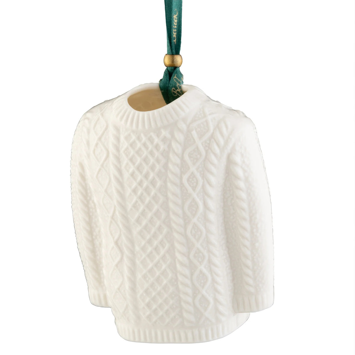 Irish Aran Sweater Hanging Ornament