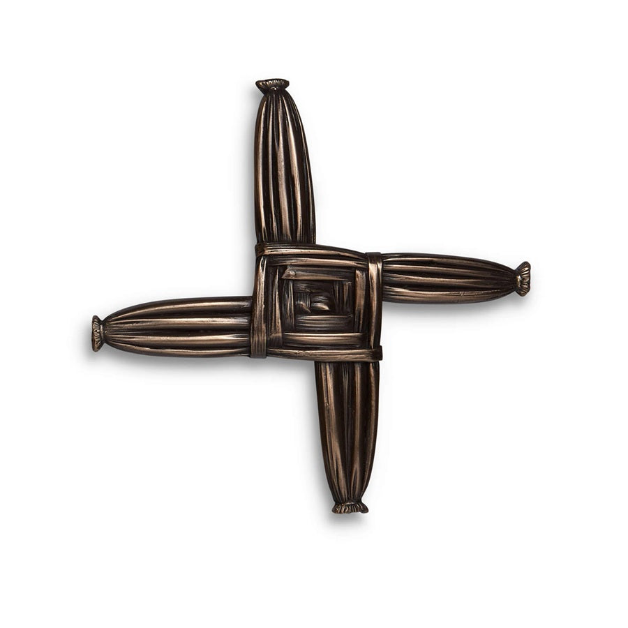 St. Brigid's Cross Bronze Plaque
