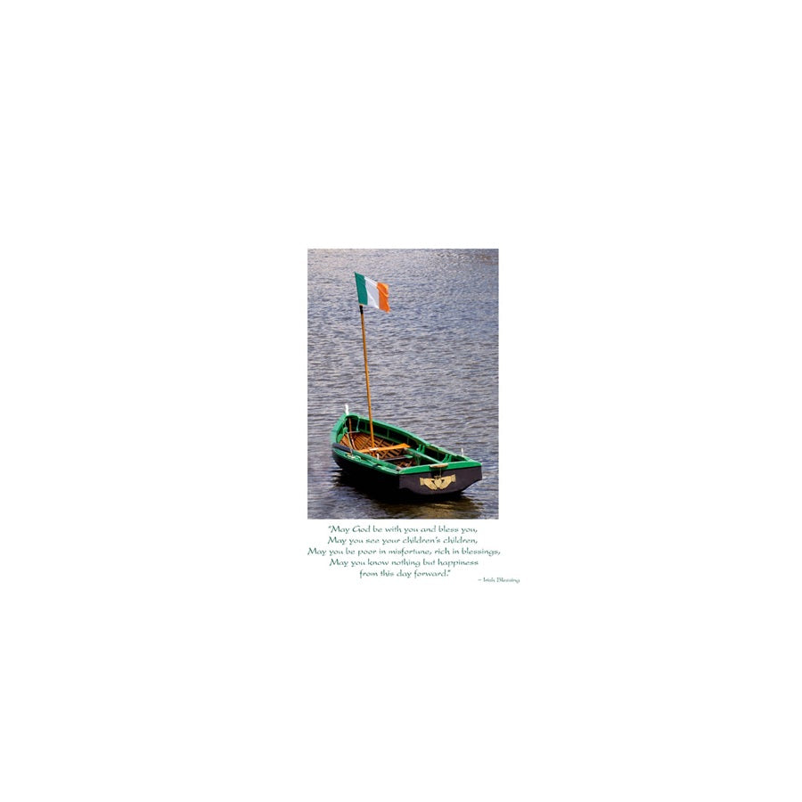 Claddagh Boat Wedding Card