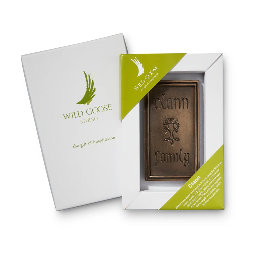 Clann Family Bronze Plaque