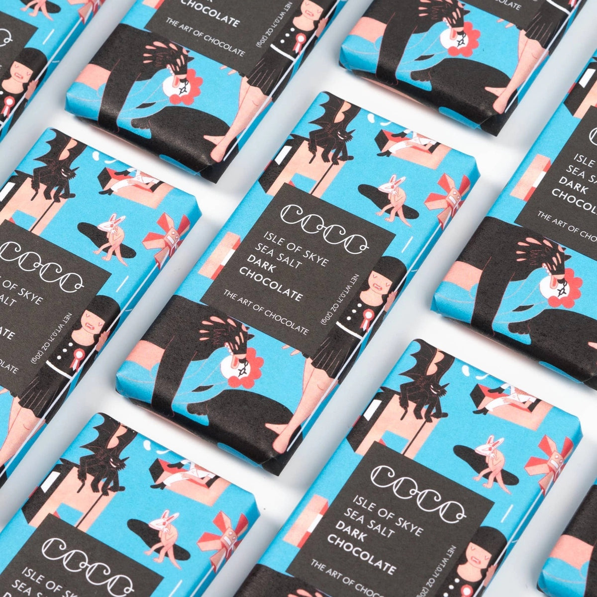 COCO Isle of Skye Sea Salt Dark Chocolate Bar