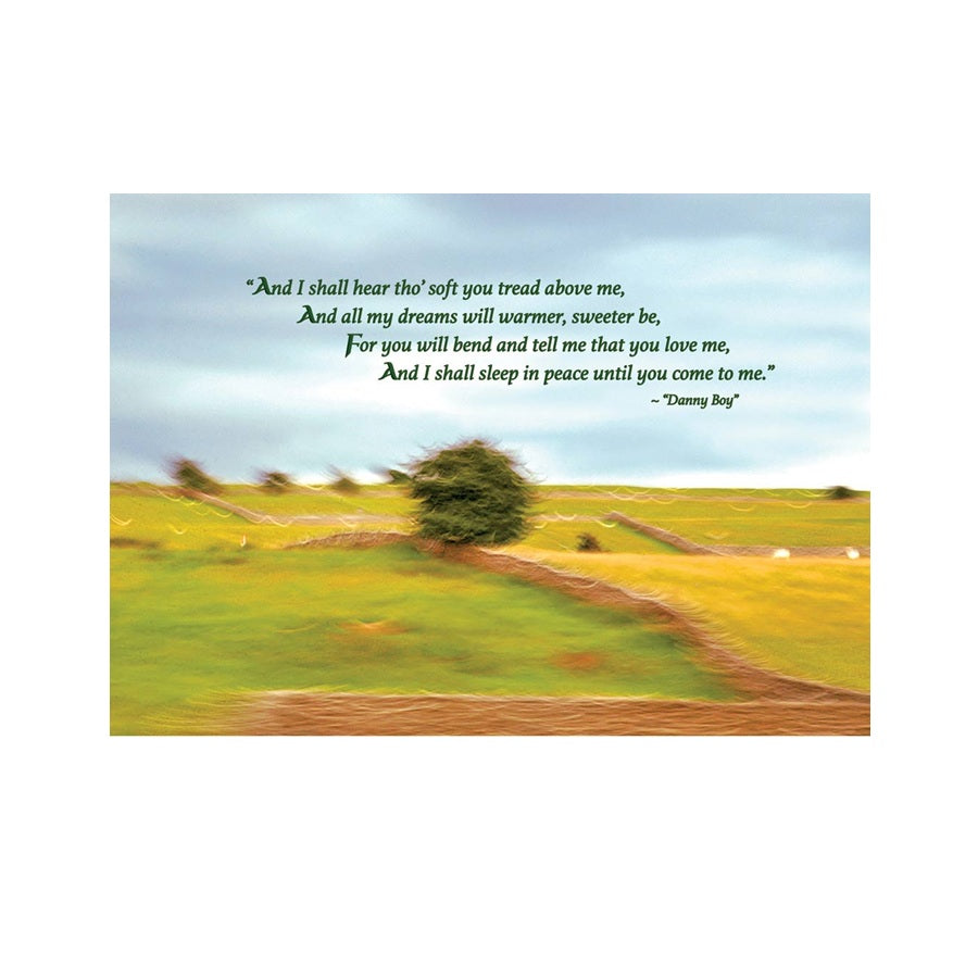 Danny Boy Sympathy Card
