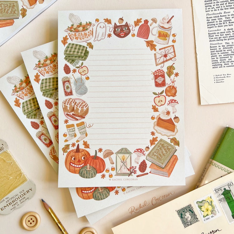 Dear Autumn Notepad