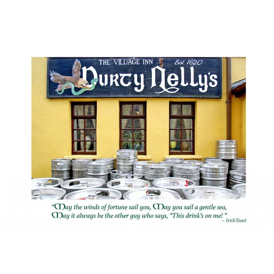 Durty Nelly's Birthday Card