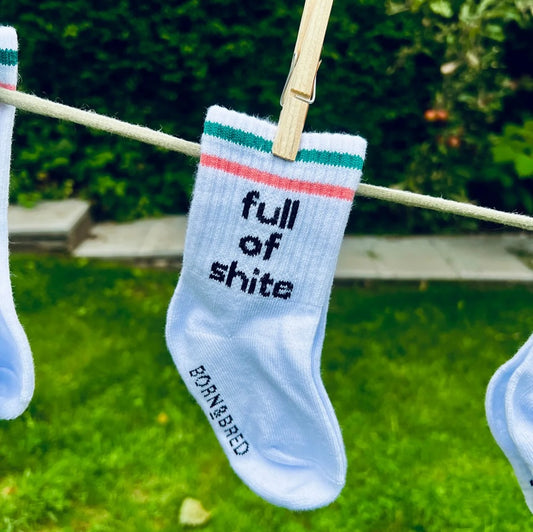 Full of Shite Baby Socks