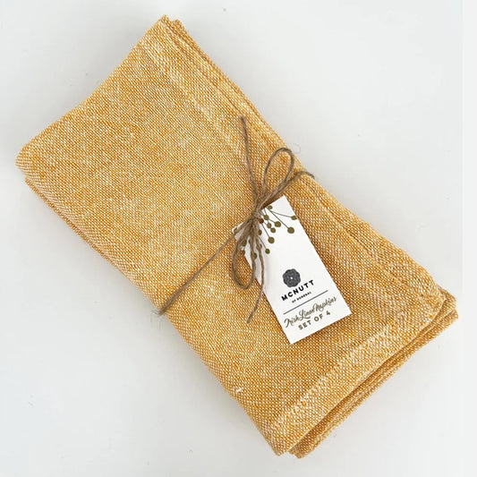 Irish Linen Napkins - Set of Four