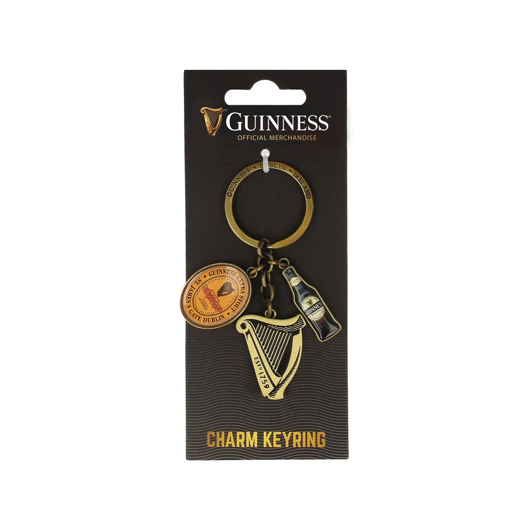 Guinness Charm Keyring