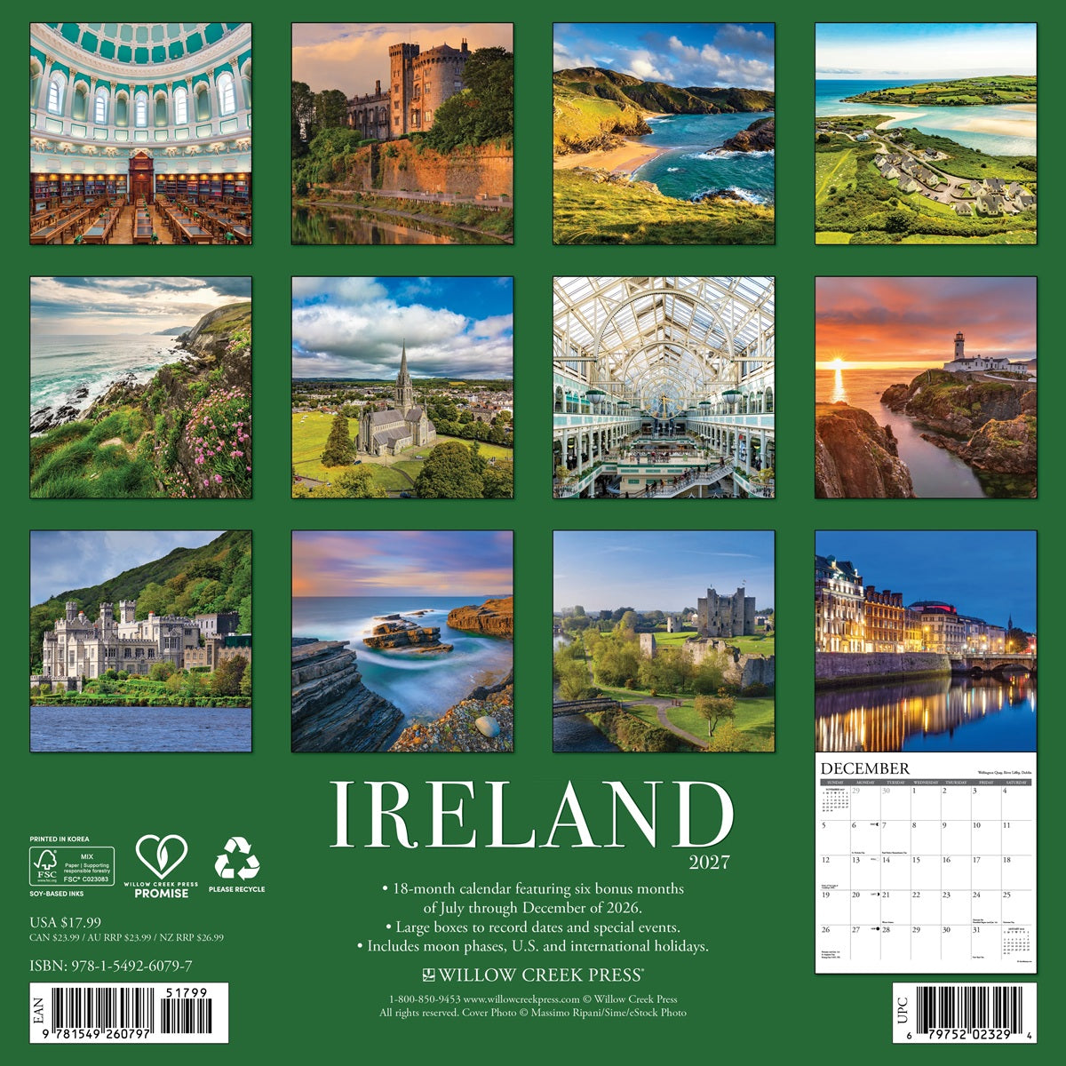 2027 Ireland Calendar