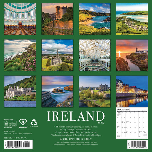 2027 Ireland Calendar