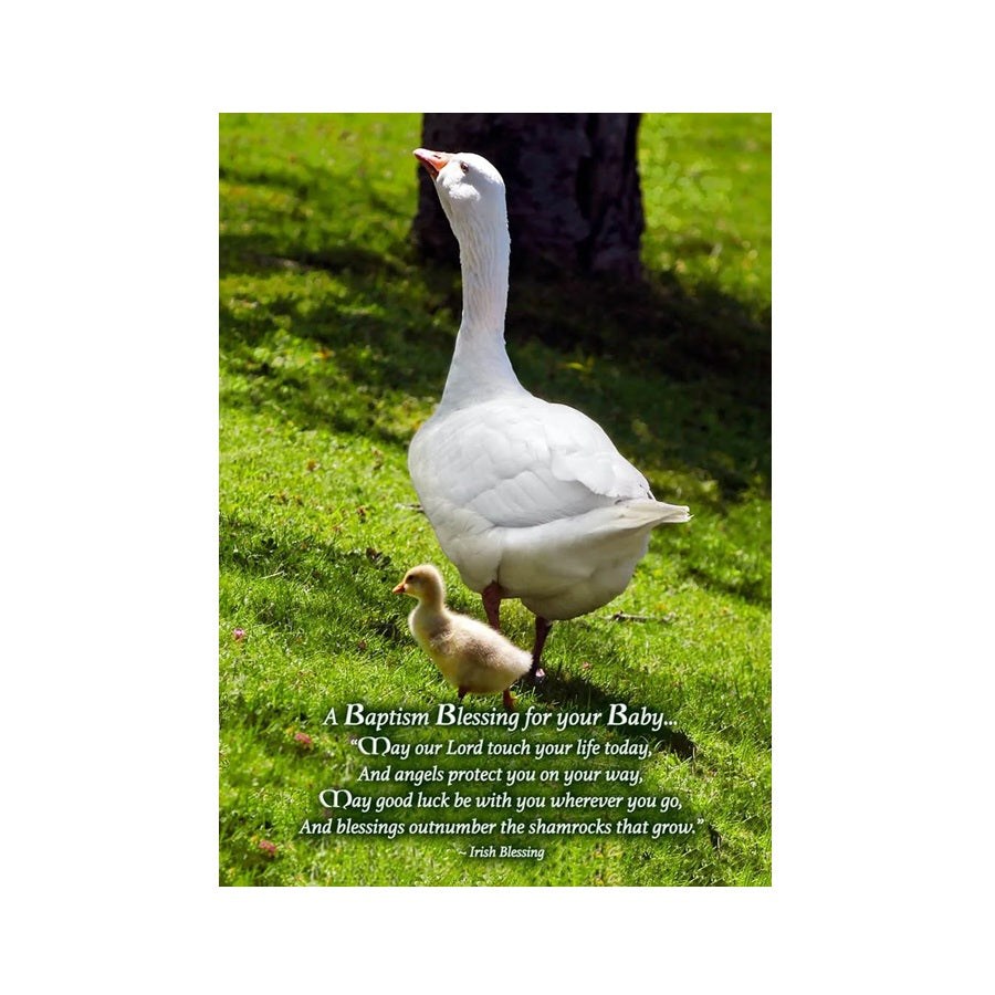 Irish Blessing Baptism Card