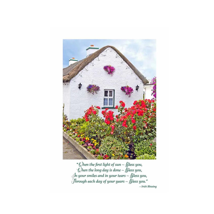 Irish Blessing Confirmation Card