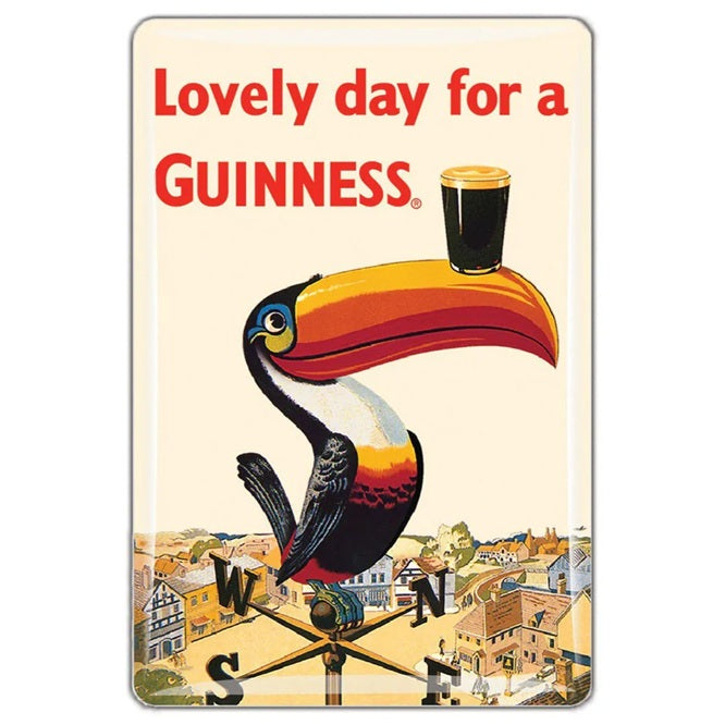 Guinness Toucan Weathervane Magnet