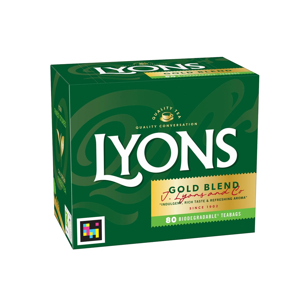 Lyon's Gold 80 Teabags