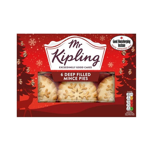Mr. Kipling's Mince Pies - 6 pack