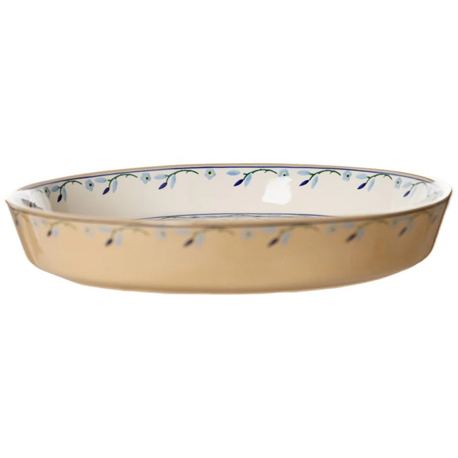 Quiche Dish - Forget Me Not