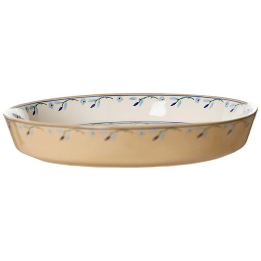 Quiche Dish - Forget Me Not