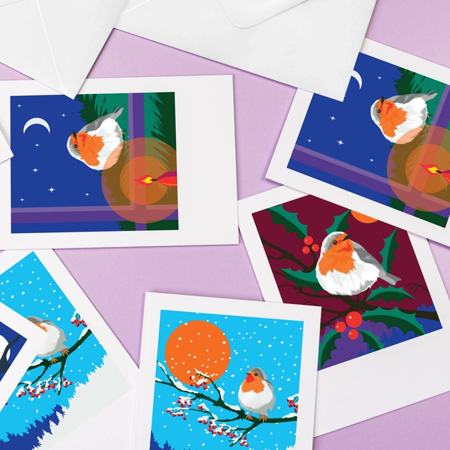 Robin Greeting Cards Box