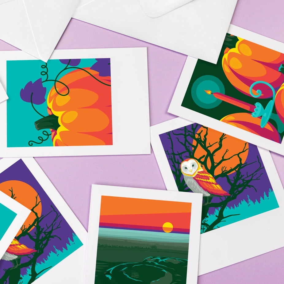 Samhain Greeting Cards Box