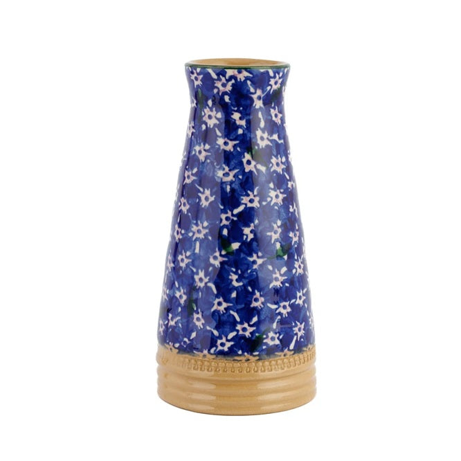 Small Tapered Vase - Dark Blue Lawn