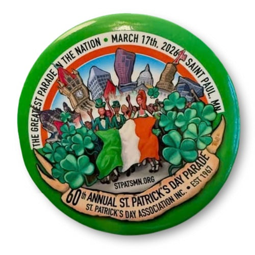 St. Paul Annual St. Patrick's Day Parade Button (Not Sold Out - In Store Only)