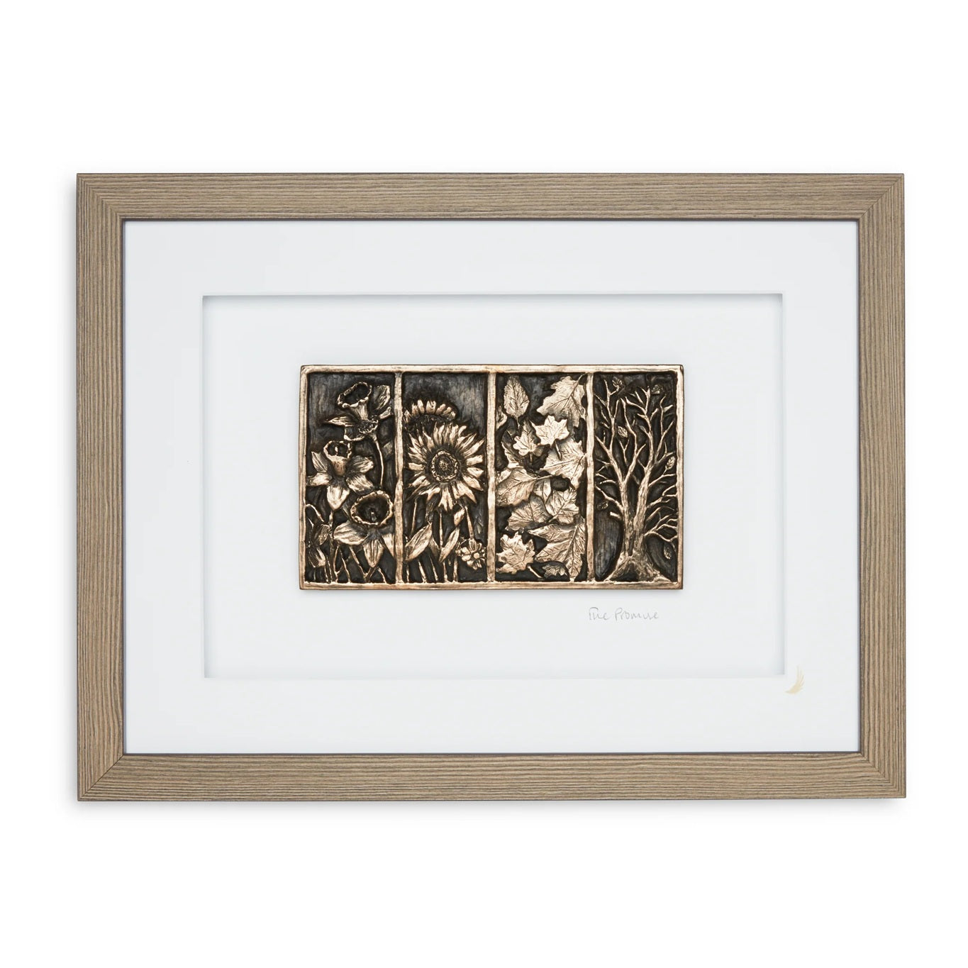 The Promise Framed Bronze Art