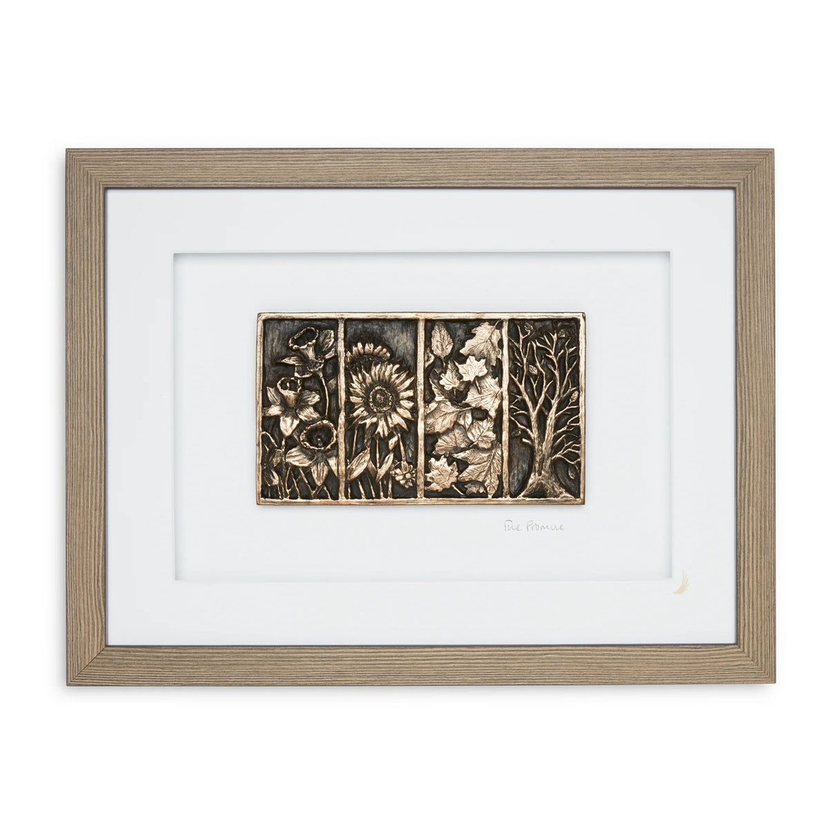 The Promise Framed Bronze Art