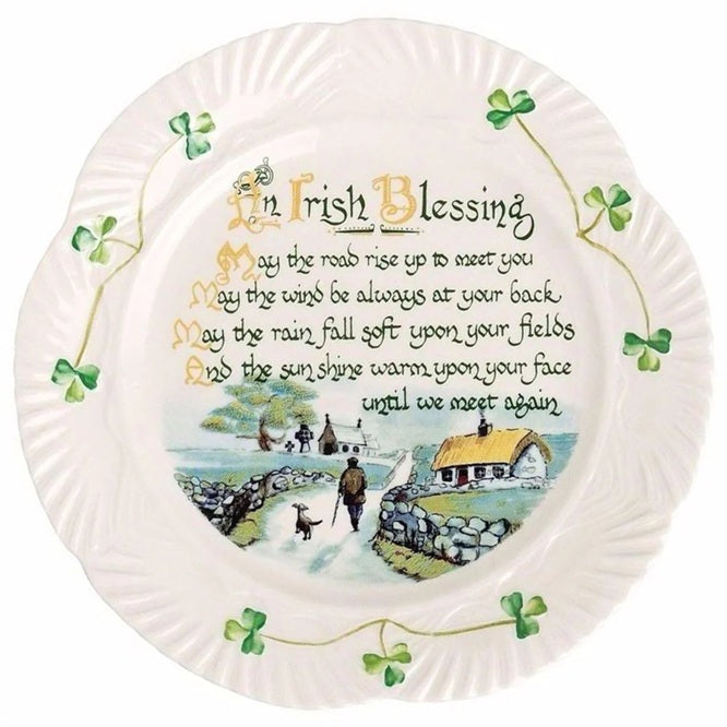 Irish Blessing Plate