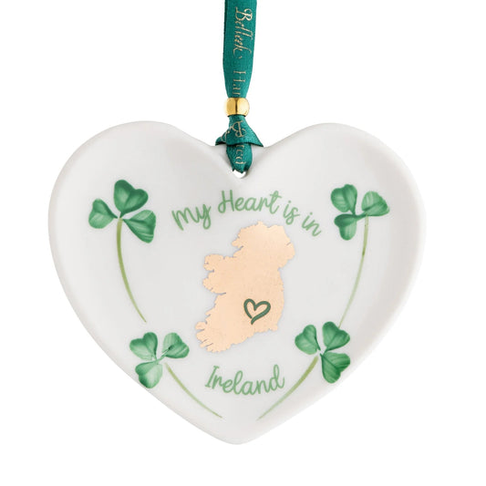 My Heart is in Ireland Hanging Ornament