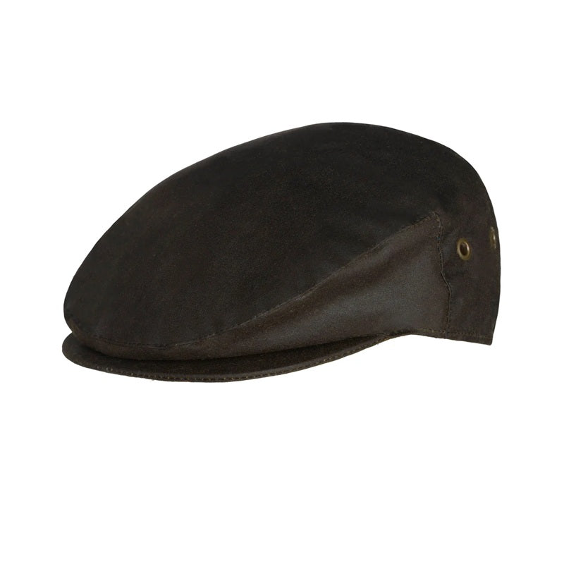 Irish Vintage Waxed Cap - Army Green
