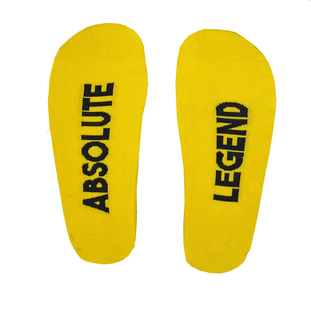 Absolute Legend Yellow Socks