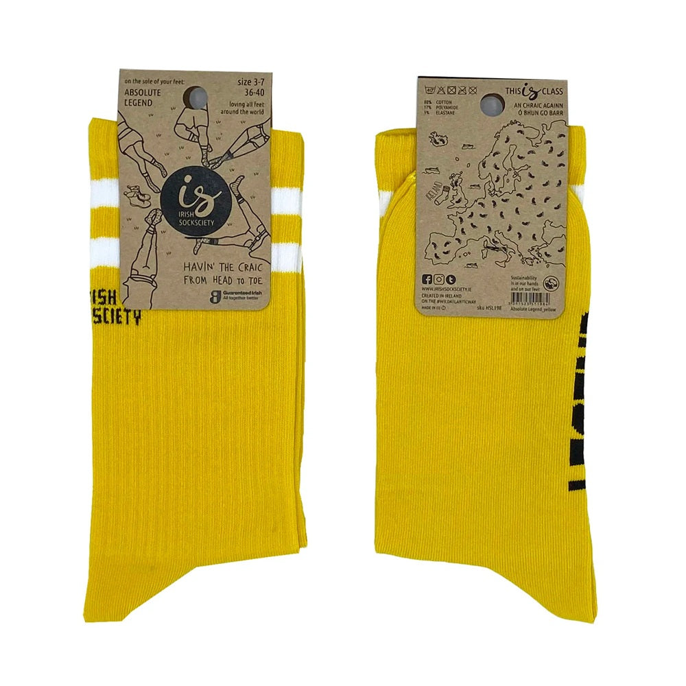 Absolute Legend Yellow Socks