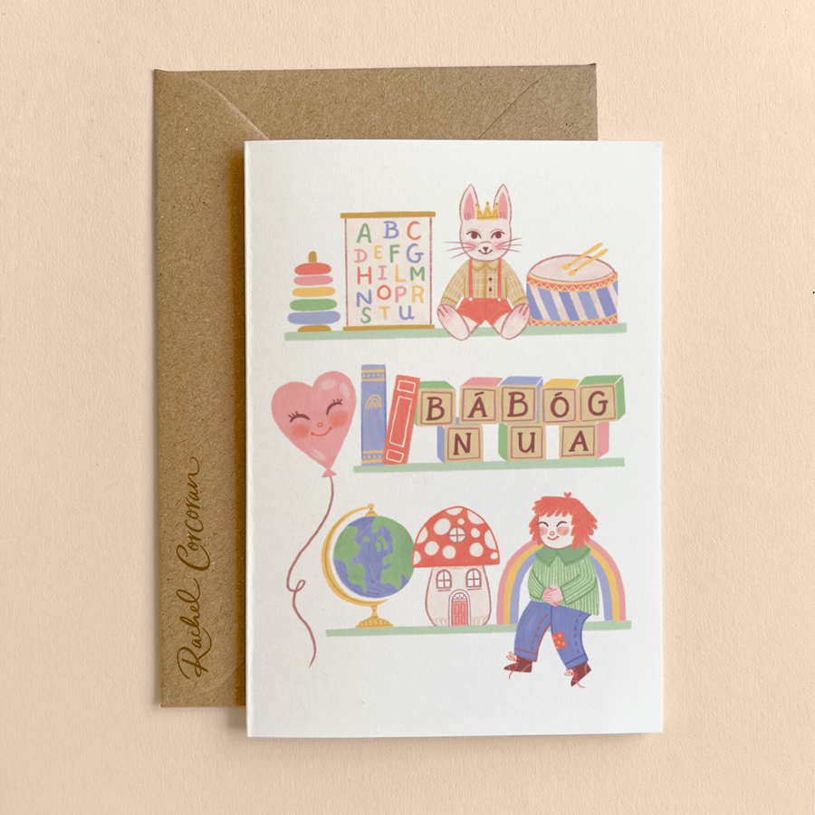 Bábóg Nua New Baby Card